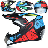 2018 Professional Racing Motocross Casque hors route Casque Moto Capacete Moto Casco Off-road Cartoon Children Motorcycle Helmet