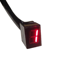 Red LED Universal Digital Gear Indicator Motorcycle Display Shift Lever Sensor  5 Gears wholesale