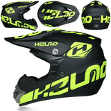 2018 Professional Racing Motocross Casque hors route Casque Moto Capacete Moto Casco Off-road Cartoon Children Motorcycle Helmet