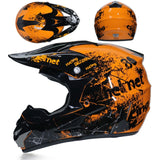 2018 Professional Racing Motocross Casque hors route Casque Moto Capacete Moto Casco Off-road Cartoon Children Motorcycle Helmet