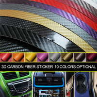 Car Sticker Door Protection Car Accessories Interior Carbon Fiber Body Bumper Auto Motorcycle Waterproof Ornaments Decoration